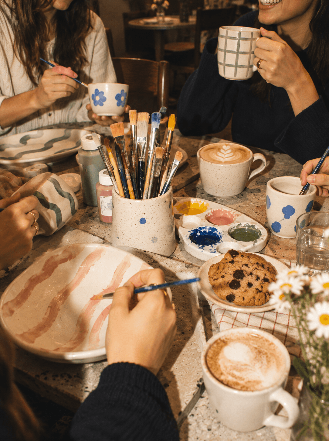 Atelier céramique entre amis
